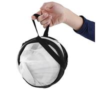 Tnfeeon Jaula de Reproducción de la Casa de Mariposa Ventilada de la Vivienda Larga, Material de Acero Inoxidable, Reutilizable, Diseño de Cremallera para la Prevención de Moscas de la Fruta