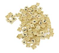 Tnfeeon Juego de Piezas de Ajedrez con Letras árabes de 110 Uds., Juego de Mesa Divertido de Material PS para Juegos Entre e Hijos