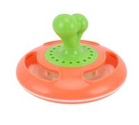 Tnfeeon Juguete Interactivo para Rompecabezas de Perros, Estructura de Equilibrio de Rotación de 360 Grados, Dispensador Automático de Golosinas para Gatos con Plástico ABS para