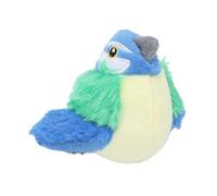 Tnfeeon Juguete para Gato y Pájaro Chirriante, Autoentretenimiento, Pájaro de Peluche Interactivo con Sonidos para Gatito, Gato de Interior, Alivio de la Ansiedad, Juego Estimulado (Green)