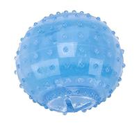 Tnfeeon Juguete para Masticar con Refrigeración para Mascotas, Hueso y Palo de Bola, Material TPR, Reduce la Ansiedad, Limpia los Dientes, Ideal para Perros Medianos y Grandes en Verano (Tipo de bola)