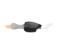 Tnfeeon Juguete para Perros de Látex Natural, Masticable Suave y Chirriante para Cachorros Medianos, Superficie de Limpieza de Dientes, Placa para Moler, Entrenamiento de Búsqueda en Interiores,