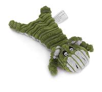 Tnfeeon Juguete Vocal para Mascotas para la Salud Entrenamiento Interactivo Peluche de Pana Ligero Ayuda para la Dentición de Perros y Gatos con Sonido de Risita 3.6 Onzas 9.1 X 5.9 Pulgadas Tiempo