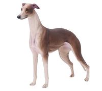 Tnfeeon Juguetes Animales Simulación plástico Figuras Animales Modelo Forma Galgo Juguetes Modelo Animal Salvaje Muñeca Educación temprana Regalo Juguete sólido niños