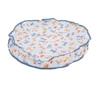 Tnfeeon Juguetes Interactivos para Gatos, Tapete de Juego Activado por Movimiento con Plataforma Giratoria de Poliéster para Diversión y Ejercicio en Interiores para Gatos y Gatitos