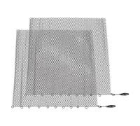 Tnfeeon Kamin -Spark Protection Corrosion -Pista de Cubierta de Puntada Pantalones Pendientes de Repuesto para Chimenea de de Madera (24 * 18 Pulgadas)