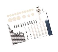 Tnfeeon Kit Completo de Reparación de Clarinete, Juego Completo de Herramientas de Metal para Instrumentistas de Viento de Madera, Incluye 14 Rodillos, 6 Resortes y Tornillos, Liviano de 1 Onza para