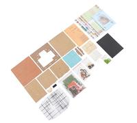 Tnfeeon Kit de Casa de Muñecas en Miniatura para Bricolaje, Juego de Manualidades de Rompecabezas de Madera a Escala 1:24 con Iluminación LED para Adultos y Adolescentes Mayores de 14 Años