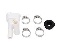 Tnfeeon Kit de Interruptor Vacío para Inodoro RV Sealand VacuFlush, Repuesto 385316906 Que Evita el Reflujo Agua y Olor, Se Adapta Al Modelo Pulverizador sin Mano