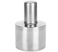 Tnfeeon Lámpara de Alcohol, Acero Inoxidable con Tapa, Capacidad de 200 Ml, Buena para Química de Laboratorio y Educación Científica