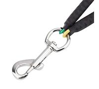 Tnfeeon Lazo de Aseo para Perros y Gatos, Lazo Doble Ajustable de Alambre de Acero para Mesas y Baños de Mascotas, Ideal para el Cuidado de Mascotas Pequeñas Grandes (S)