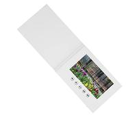 Tnfeeon LCD -gratulación de Video -gratulación Deliciosa y de Moda para Decoraciones de Bodas y Regalos de Plástico, Metal A5 (Batería de iones li de 7 pulgadas de 1500 mAh)