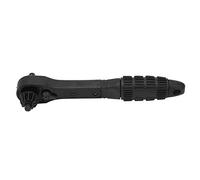 Tnfeeon Llave de Perforación Chuck Llave Fiable de Doble Cabeza de Doble Uso de Doble Llave de Bobe para Material de Taller 45# Acero, Plástico, Caucho