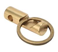 Tnfeeon Llavero Abridor de Botellas, 2 en 1, Llavero Abridor de Botellas, Compacto, Ligero, de Metal Pulido, 2,5 Pulgadas, 0,5 Oz, para Amantes de la Cerveza, Viajeros, Camping, Picnics, Camareros,