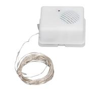 Tnfeeon Luces LED Navideñas, Función de Sincronización de Música que Crea un Ambiente Festivo con Melodías Alegres, 10 Pies de Longitud para Decoración de Jardín de Fiesta en Interiores y