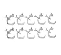 Tnfeeon Luz de Estadio Duradera DJ DJ Light Clamp Lighting para Spotlight Searchlight 10pcs