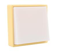 Tnfeeon Luz Nocturna LED, Lámpara de Pared Blanca Cálida Recargable Magnética de 3000K para Gabinete de Baño de Habitación de Niños