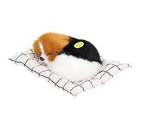 Tnfeeon Make Sound - Juguete para Perro Durmiendo, Muñeco de Peluche con Cojín, Bonito Regalo de Simulación para Niños y Decoración del Hogar (Migru)