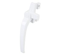 Tnfeeon Manija, Construcción de Aleación de Aluminio, Manijas Abatibles Duraderas para Ventanas que Se Abren hacia Afuera, Ideal para Uso Doméstico Manija de Bloqueo de Ventana con Bloqueo de (WHITE)