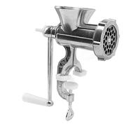 Tnfeeon Manual de Carne de Aluminio de Carnicería Mastador de Extrusión de Caracol de Aluminio para Entusiastas de la Cocina de la Cocina