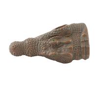 Tnfeeon Marioneta de Cocodrilo de 9 Pulgadas, Juguete de Goma Suave No Tóxico, Juego de rol Interactivo para Niños y Niños Pequeños