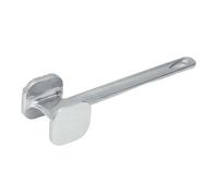 Tnfeeon Martillo Ablandador de Carne Ergonómico Cabezales Texturizados y Lisos de Doble Cara para Ablandar Carne de Res Pollo Cerdo de Aluminio de 6 Pulgadas Preparación de la Cocina Casera Aplana las