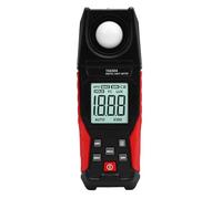 Tnfeeon Medidor de Luz Digital, Probador de Iluminancia, Preciso 0.1 a 200, 000 Lux, Tiempo de Respuesta Rápida, Pantalla LCD para Fotógrafos, Hogar, Oficina y Uso Al Aire Libre, Diseño Compacto,