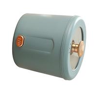 Tnfeeon Mini Pot de Hot Electric Pot Portátil Multifuncional Pequeño Hotpot Eléctrico para Servicios Estudiantiles Mini Conector de la EU de Olla Caliente Eléctrica (Blue de neblina)