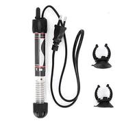 Tnfeeon Mini Varilla de Calentamiento del Acuario, Tanque de Peces de Agua Sumergible Calentador de Agua Ajustable Enchufe de la UE 220-240V(EU 50W)