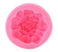 Tnfeeon Molde de Silicona para Pastel de Clavel, Material No Tóxico Seguro de Grado Alimenticio, Tamaño de 2,6 Pulgadas para el Día de la Madre, Proyectos de Horneado DIY, Amplio Rango de