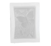 Tnfeeon Moldeo de Silicona con Hermoso Patrón Molde Flexible Antiadherente para Hacer Velas, Hacer Pasteles de Chocolate, Resistente Al Calor y Al Frío, Fácil Liberación para Hornear en la Cocina y