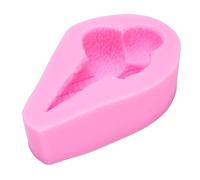 Tnfeeon Moldeo para Fondant de Helado, Molde de Silicona Antiadherente Reutilizable para Pasteles, Material Flexible a Prueba de Calor para Gomitas de Chocolate, Mousse, Decoración de Pasteles,