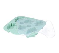 Tnfeeon Moldes de Silicona para Pasteles con Forma de Animal, Herramienta Flexible Antiadherente para Hornear para Horno, Uso en Microondas, Color Verde Brillante, Fácil Liberación de Postres,