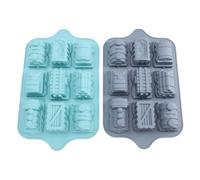 Tnfeeon Moldes para Pasteles, Formas para Fiesta de Cumpleaños de Niños, Latas para Hacer Chocolate, Galletas para Hornear, Golosinas para Perros, Pudín, Gelatina