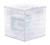 Tnfeeon Money Maze Puzzle Bank, Herramienta de Desarrollo Lógico Mejora Las Habilidades de Resolución de Problemas Desafío de Inclinación para Jóvenes Estudiantes Idea de Regalo de Caja de Ahorro de