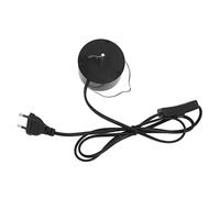 Tnfeeon Motor de Exhibición Colgante, Interruptor de un Botón del Motor Giratorio de Viento de 30 RPM Enchufable para Sun Catchers (Enchufe de la UE 220V)