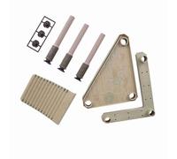 Tnfeeon Muelle Flotante para Tortugas, Plataforma de Plástico para Tomar el Sol con Rampa Texturizada para Tortugas, Ranas y Tritones, Ideal para Acuarios de 5 a 14 Cm de Profundidad