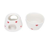 Tnfeeon Ollas y Juegos Soporte Tazón para Derretir Chocolate Postre Fiesta Reunión Familiar Fabricante Utensilios de Cocina Aparatos de Cocina Electrodomésticos Calentador Juego de Ollas para Fondue