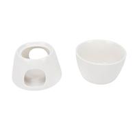 Tnfeeon Ollas y Juegos Soporte Tazón para Derretir Chocolate Postre Fiesta Reunión Familiar Fabricante Utensilios de Cocina Aparatos de Cocina Electrodomésticos Calentador Juego de Ollas para Fondue