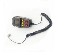 Tnfeeon PA de Altavoz de Sirena de Coche de 12V 100W, ABS con 7 Tonos y Micrófono de Mano, Alarma de Boca Cuadrada para Uso de Emergencia en el Lugar de Trabajo de Camión, Barco, RV