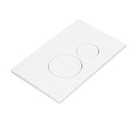 Tnfeeon Panel de Tanque de Agua del Inodoro Panel de Doble Descarga para una Instalación y Mantenimiento Simples para el Tanque de Agua del Baño con Material ABS de Color