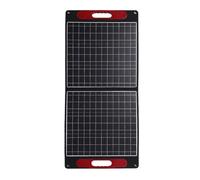 Tnfeeon Panel Solar Plegable Portátil de 100 W, Cargador Solar Monocristalino, Ligero, Salida USB, Ideal para Usuarios de Camping y Vehículos Recreativos