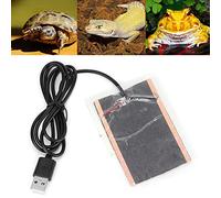 Tnfeeon Película Calefactora USB Equipo Calefactor de Fibra Carbono para Reptiles Almohadilla Térmica y Portátil 5 W Calientes Posavasos Calefactados