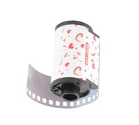 Tnfeeon Película en Blanco y Negro de 35 Mm Plástico Monocromo Negativo ISO 200 Grano Fino Latitud de Exposición Amplia Caja de Almacenamiento de 8 Hojas para 135 Cámaras Retrato Acción con Poca Luz