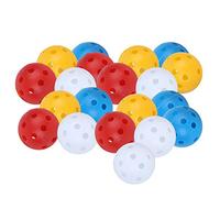 Tnfeeon Pelotas de para Practicar, Pelotas de Entrenamiento Ligeras Multicolores, 41 Mm de Diámetro, Práctica de Deportes en Interiores y Exteriores, Ideales para el Desarrollo de