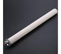 Tnfeeon Percha de Madera para Pájaros, Barra de Pie Natural para Pájaros Pequeños y Medianos, Molienda de Pico y Ejercicio de Pies, Accesorio para Jaula de 2,5 X 25 Cm (2,5 * 25cm)