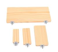 Tnfeeon Percha para Pájaros, Perchas, Soporte de Juego, Percha para Conure Chinchilla, Periquito, Periquito, Cacatúa, Cacatúas, Agapornis, Patos, Jaula, Hábitat Pequeño, Gimnasio, Soporte de Escalada,