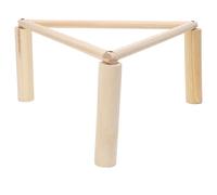 Tnfeeon Percha para Pollo para Gallinero y Criadora, Perchas de Madera de Pino, Juguetes para Pollo, Accesorios para Gimnasio Triangular, Barra de Descanso, Gallinas Grandes, Loros, Pájaros, Aves de