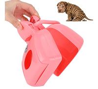 Tnfeeon Pet Pooper Scooper Bag Pick Up Dog Faces Picker, PP de, Estuche de Almacenamiento, Portátil y Liviano, Gran Capacidad, Entorno de Protección Mientras está (Picker de inodoros de Tipo Bolsa