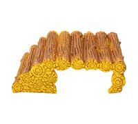 Tnfeeon Plataforma para Tomar el Sol para Tortugas, Plataforma de Resina para Escalar Tortugas para Acuarios de Agua Dulce o Salada, 5.1x3.5x1.8in con Bordes Redondeados Seguros y Diseño único para